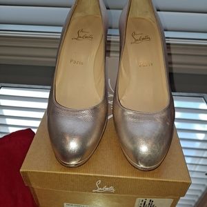 Christian Louboutin new simple pump 90 calf laminato